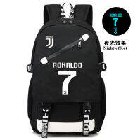 ความจุขนาดใหญ่ Mochila CR7เป้รายการที่นักเรียนโรงเรียนถุงการ์ตูนเด็ก R Ucksack แล็ปท็อป R Ucksack กระเป๋าสะพาย