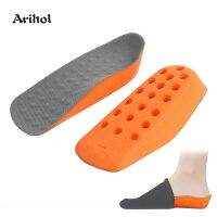 Height Increase Insoles Shoes Pad for Men Women Half Length Arch Support Heel Spur Taller Heel Lift Insert 1.6cm 2.1cm