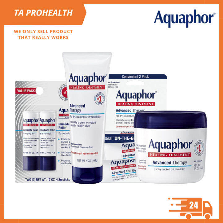 Aquaphor Healing Ointment Advanced Therapy / Lipstick | Lazada