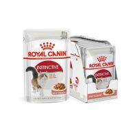 อาหารแมว  Royal Canin Instinctive Gravy Pouch  แมวโต รูปร่าง 85g.x12 ยกกล่อง