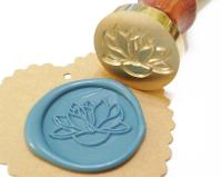 LOTUS FLOWER YOGA Wax Seal Stamp