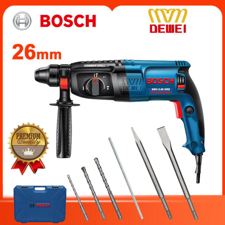 Rotary Hammer Drill Chipping Gun 800W 26mm 24mm Demolition Hammer tool