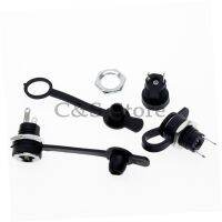 ✐ 10pcs DC-022B DC Power Supply Jack Socket Female Panel Mount Connector 5.5x2.1mm 5.5X2.5MM With Waterproof Cap