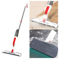 Water Spray Mop Household Floor Glass Stairs Dry Wet Dual-use Labor Saving Hand Washing Flat Mop Household Cleaning Appliances