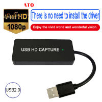 กล่องบันทึกเกมบันทึก EzCAP311 1080P 60fps HD ไปยัง USB2.0 USB สำหรับ MacOS Windows PS4การสตรีมสดจากกล้อง OBS