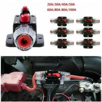 Waterproof 20-150AMP Insurance Switch 12V-24V DC Fuse Holder Auto Accessories Car Circuit Breaker Fuse Reset