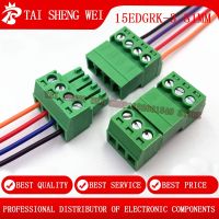 10sets Aerial Butt Welding Type 15EDGRK-3.81mm Plug-in Terminal Block 2EDGRK 2P 3P 4P 5P 6P 7P 8P 9P 10P Male Female Socket