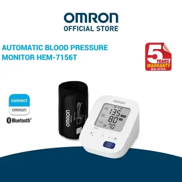 Upper Arm Automatic Blood Pressure Monitor HEM-7156T-A (With Adapter)