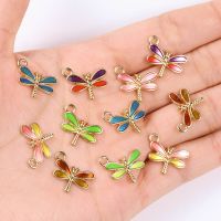 【YF】❦☎₪  20Pcs 15x13mm Enamel Drip Pendants for Jewelry Making Earrings Ornament