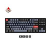 Keychron K8 Pro Qmk/via สวิตช์คีย์บอร์ดแบบกลไกไร้สายประกอบเต็มตัว Swappable W/ Gateron G Pro