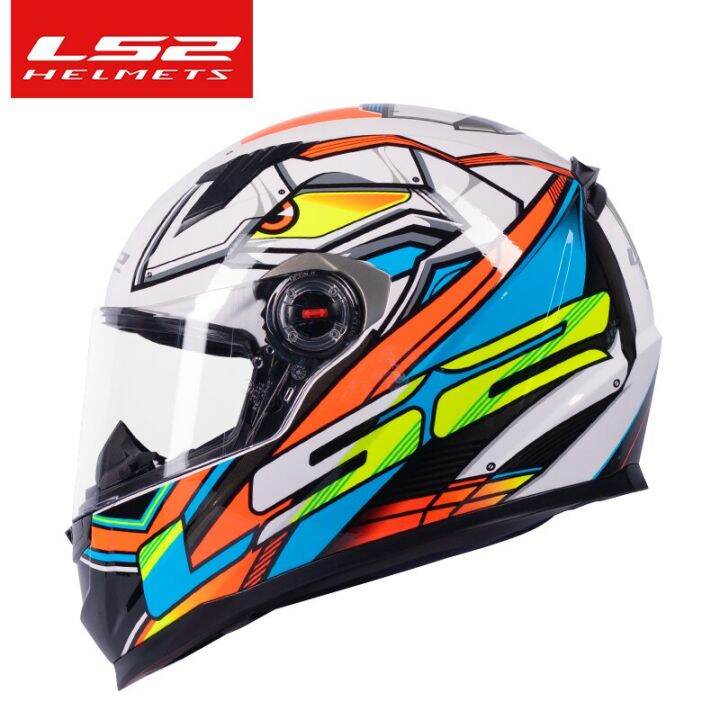 Capacete LS2 Full Face Motorcycle Helmet Ls2 Ff358 Motocross Racing
