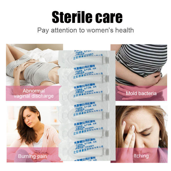 COD 100 Original Chitosan Suppository Feminine Clean Antibacterial