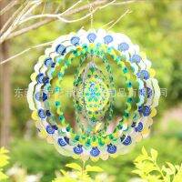 Boreal Europe style mobile pendant home garden decoration color is hanged the peacock blue burn