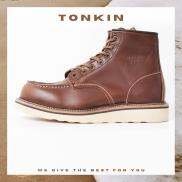 Giày boot nam cao cổ màu nâu REDWING 1907