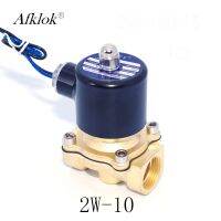 Brass 3/8 quot; Normally Closed 16mm G Thread Water Solenoid Valve 24v 110v 220v ac