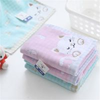 ♣∏❒ 1pcs Comfortable Cotton Children Kids Towel Super Soft Kids Cute Kittens Strong Water Absorbing High End Towel High Quality