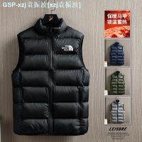 ♛☂NORTH FACE North ละเมิดเสื้อบุฝ้ายเสื้อกั๊กลงแบรนด์ผู้ชายเกรดสูงขนาดใหญ่ผ่อนคลายฤดูใบไม้ร่วงฤดูหนาวลมเสื้อโค้ทเด็กผู้หญิงมากขึ้น