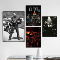 Neil Peart Drummer, Singer Band Cover Album Music Star คนดังโปสเตอร์ผ้าใบ,พิมพ์สำหรับตกแต่งบ้าน,เหมาะสำหรับคนรักดนตรี0919