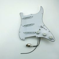 HR-Guitar Pickups Single coil Pickups SSS Style Pickups Guitar Pickguard Wiring Multifunctional series switch