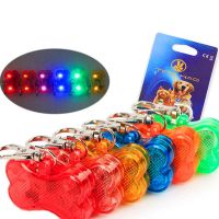 【CW】 LED Pet Dog Cat Collar Safety Pet Collar Guide Light Pendant Necklace Small Medium Large Pet Night Light Collar Durable Collar