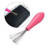 ✌ Mini Comb Hair Brush Cleaner Cleaning Remover Embedded Plastic Comb Cleaner Tool Brush Hair Combs Cleaner