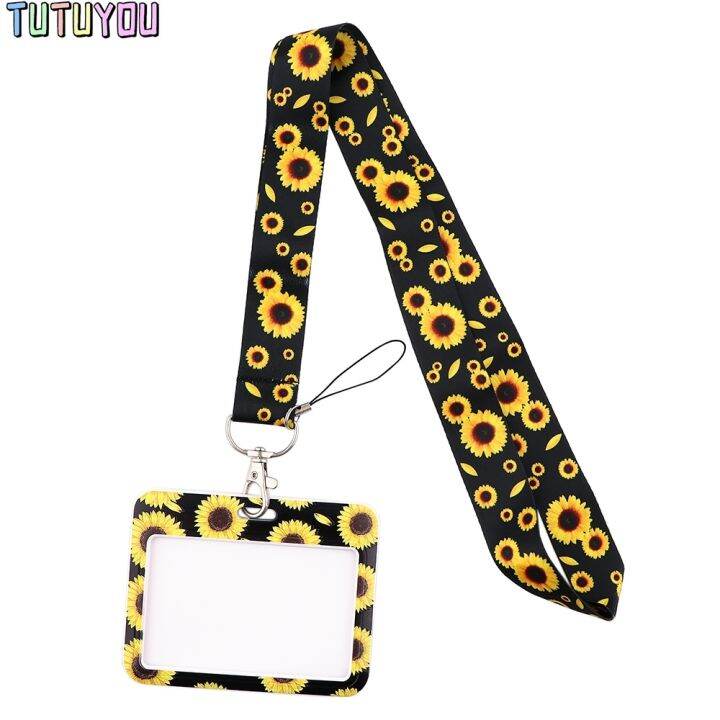 pc3156-sunflowers-bank-credit-card-holder-wallet-bus-id-name-work-card-holder-for-student-card-cover-business-card