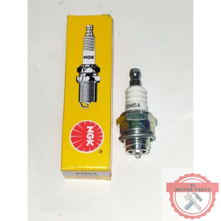 NGK SPARK PLUG BM6A 100 ORIGINAL BM6A PLUG MESIN RUMPUT MESIN RUMPUT PAKAI 1PCS HIGH QUALITY
