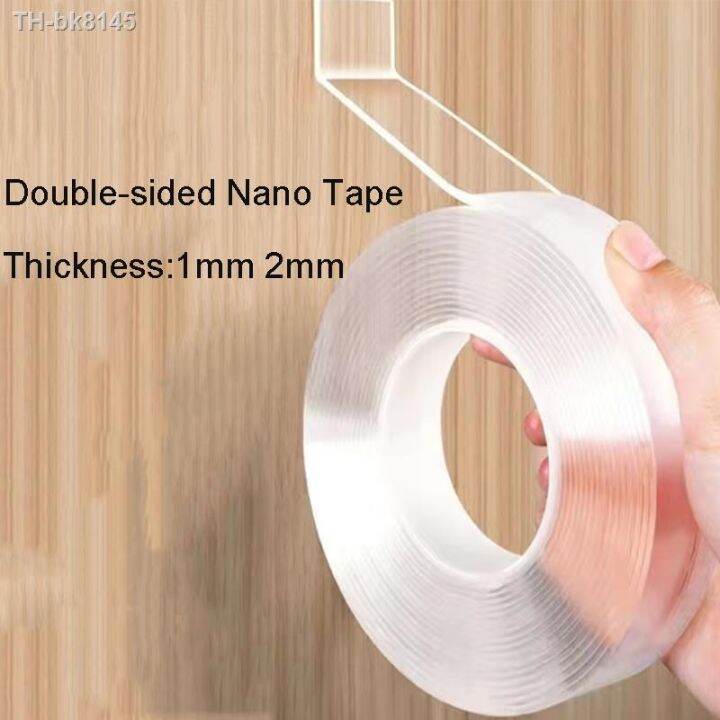 1pcs Self Adhesive Waterproof Adhesive Double Sided Nano Tape Reuse