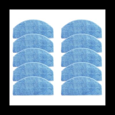 ✒ 10Pcs Washable Mop Cloth for Tikom G8000 Pro/ Honiture G20 Vacuum Cleaner Replacement Mop Pads Household Cleaning