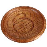 Environmentally Friendly Solid Round Bowl Wooden Cutlery Dishes Home Kitchen Chinese Wooden Dishes