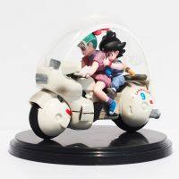 【▤】 IM Collections. 8ซม. ลาก Z Son Bulma รถจักรยานยนต์ขี่กล่องขายปลีก PVC ตุ๊กตาอะนิเมะของเล่นสะสมสำหรับของขวัญเด็ก