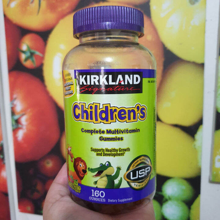 Kirkland Signature Children's Complete Multivitamin 160 gummies Lazada PH