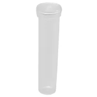 Floral Tube 100-Pack Flower Tube, Flower Vials, Floral Water Tube for Flower Arrangements,Clear Plastic,0.6 x 0.6 x 2.8 Inches, Opening 3mm