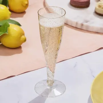 2Pcs/Set Shatterproof Stainless Champagne Glasses Brushed Gold Wedding  Toasting Champagne Flutes Drink Cup Party Marriage Wine