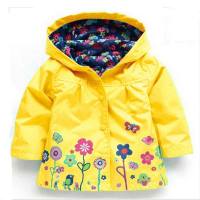 BOTEZAI Children Coat Baby Girls winter Coats long sleeve Hooded coat girls warm Baby jacket Winter Plush Outerwear cartoon