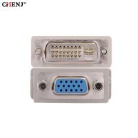 1pc DVI D Male To VGA Female Socket Adapter Converter VGA To DVI/24 1 Pin Male To VGA Female Adapter Converter