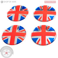 Car Wheel Rim Center cap 3d Stickers Transparent Silicone Decal Graphics For MINI cooper R50 R55 R56 R60 F54 F55 F56 F60