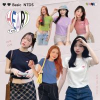 เสื้อยืดเบสิกสุดคิ้วท์_Nineties Design_Basic NTDS heart tee