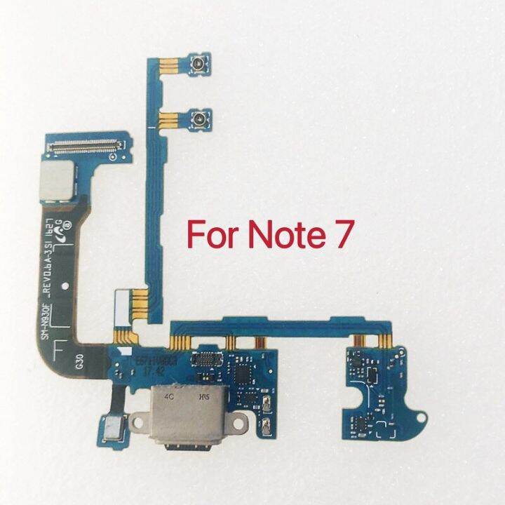 พอร์ตดั้งเดิมเหมาะสำหรับ-samsung-galaxy-note-7-8-9-10-lite-note10-plus-usb-บอร์ดซ่อมโทรศัพท์มือถือ-pcb-ตัวเชื่อมต่อแบบแท่นยืดหยุ่นชิ้นส่วนอะไหล่