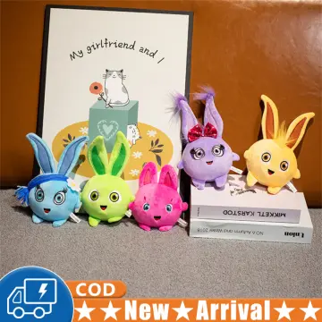 5pcs Sunny Bunnies Plush Toys Kids Bunny Stuffed Animals For Girls Gift