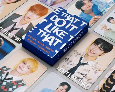 Photocard 55P ทีบายที TXT Do It Like That lomo card การ์ดโลโม่ แบบ 2 ด้าน โค้งมน ไร้ขอบ 55 ชิ้น/กล่อง ขนาด 8.7×5.7ซม โฟโต้การ์ด