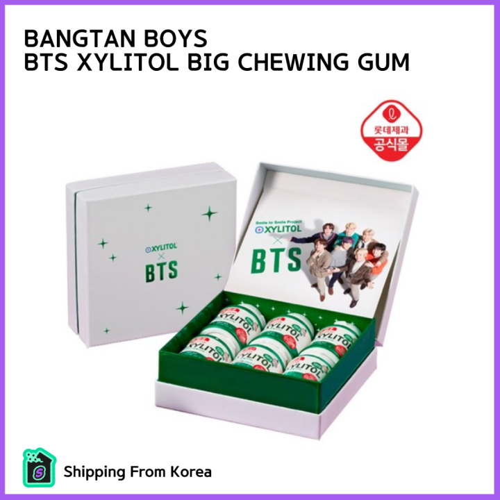 [KPOP SNACK] BANGTAN BOYS BTS XYLITOL BIG CHEWING GUM 87g X 6EA Lazada