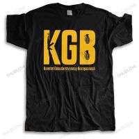 【ใหม่】อินเทรนด์บุรุษ Kgb รัสเซียเสื้อยืดแขนสั้นผ้าฝ้ายเสื้อยืดฤดูร้อนสหภาพโซเวียตรัสเซีย Communism Marxism สังคม Tee ท็อปส์เครื่องแต่งกาย