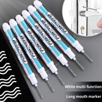 3Pcs White Markers Pen set for Wood Rock Plastic Leather Glass Stone Metal Canvas Ceramic Deep Hole Permanent Marker 0.7mm Highlighters Markers