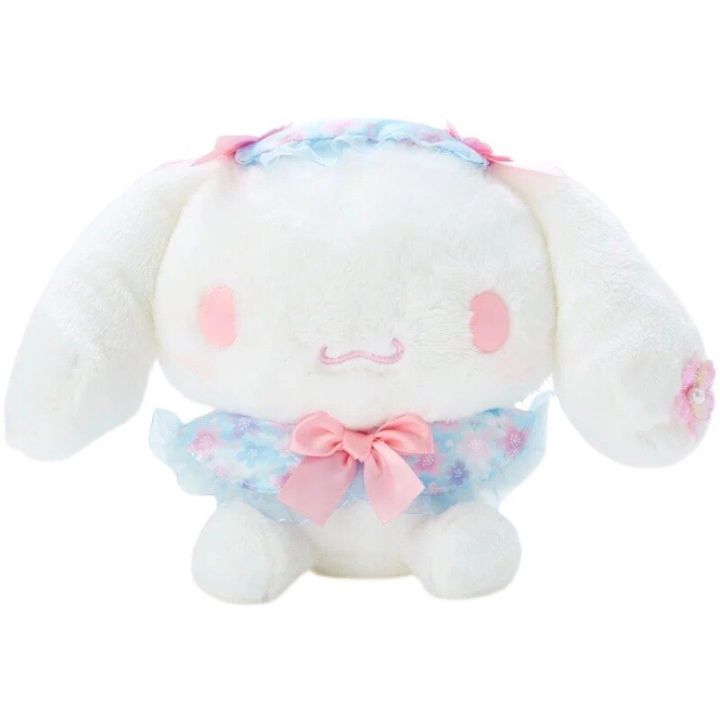 sanrio-cinnamoroll-ตุ๊กตาผ้าน่ารักน่ารักภาพอนิเมะตุ๊กตานุ่มยัดไส้ของขวัญวันหยุดสำหรับเด็กพิเศษสำหรับเทศกาลอีสเตอร์