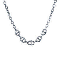 ake ake the Sanction Shackle Necklace - Oversized สร้อยคอเงินแท้ 925 ทำมือแฮนด์เมด ลายโซ่ศักดิ์สิทธิ์ดั่งอาวุธ ขนาด Oversized ตัวล็อกยุโรปยุคกลาง