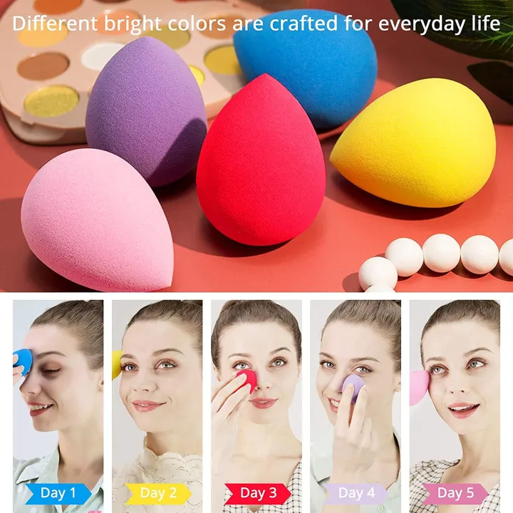 1PC Makeup Sponge Puff Blender Puffs Face Flawless Foundation Powder