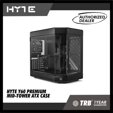 HYTE Y60 Premium ATX Mid Tower Chassis - Black