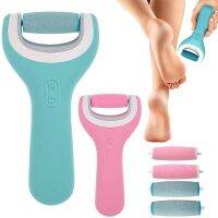 ZZOOI Foot Scrubber Electric Foot File - Pedicure Tools Callus Remover with Rechargeable for Dead Hard Skin Removal Professional 4pcs