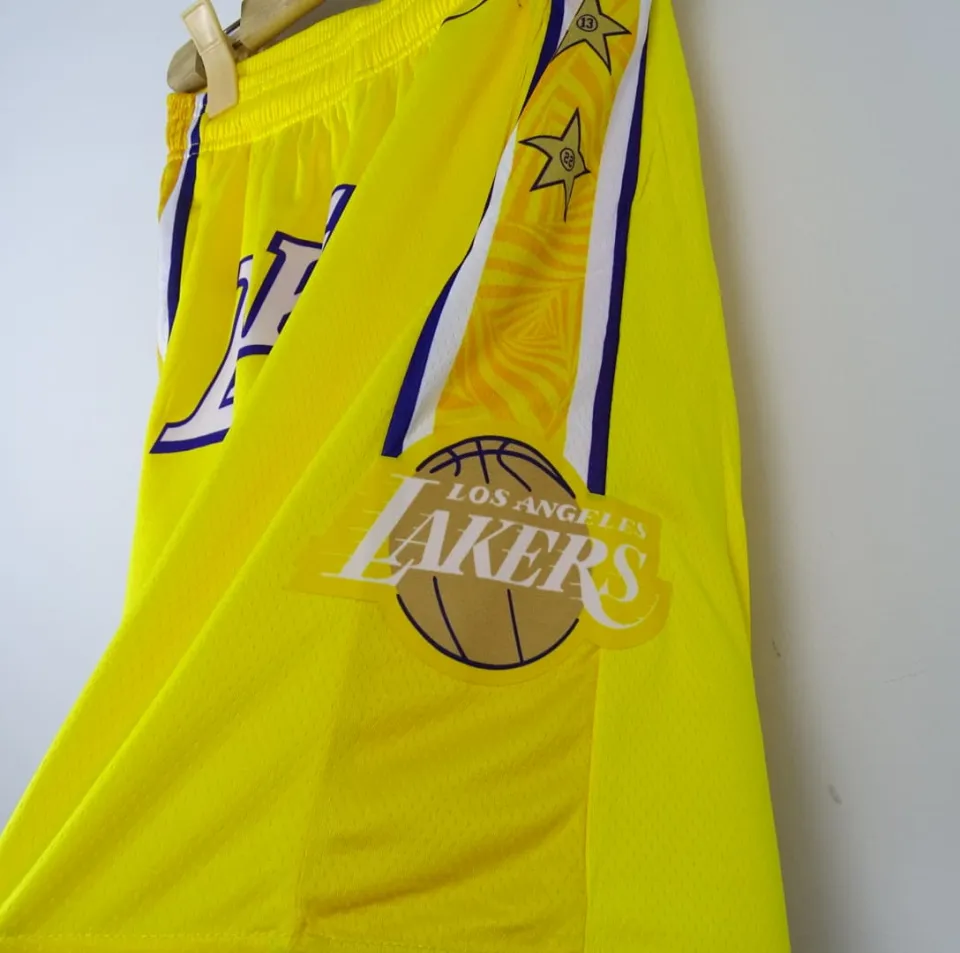 Lakers Triple Star New Design NBA Basketball Jersey Shorts For Men Athletic  Wears Shorts